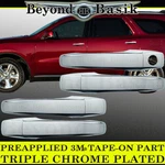 For Dodge Avenger Caravan Caliber Durango Journey Chrome Door Handle Covers Nosk. Fixed Price $13.54.