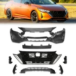 Fits 2024-2025 Nissan Sentra Front Bumper Cover Kit W/ Grille & Fog Light. Fixed Price $497.59.