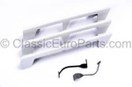 Euro Front Bumper Tow Hook Cover Cap For Mercedes W126 C126 Coupe 500 560 Sec. Fixed Price $289.99.