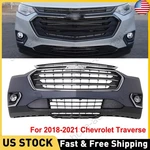 For 2018 2019 2020 2021 Chevrolet Traverse Complete Front Bumper Set. Fixed Price $319.00.