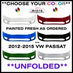 New Front Bumper For 2012-2015 Passat Painted *choose Your Color* VW1000199. Fixed Price $432.85.