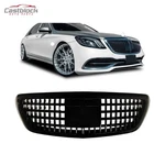For 2014-2020 Mercedes-benz S-class W222 Maybach Style S560 Front Grille Black. Fixed Price $139.00.