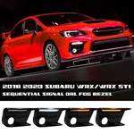 White/amber Switchback/sequential Led Fog Bezel Drl Kit For 18-20 Subaru Wrx/sti. Fixed Price $157.79.