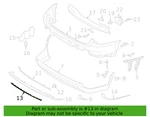 2020 2021 2022 Hyundai Palisade Rear Bumper Lower Trim Insert Oem New. Fixed Price $38.00.