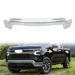 For Chevrolet Silveraro 1500 2022-2024 Chrome Front Bumper Steel W/ Sensor Holes. Fixed Price $254.76.