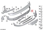 Genuine Mini Cooper R55 S Jcw Cover Towing Eye Primed 51127264353. Fixed Price $22.89.