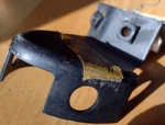 Nos GM#6256405 1960-64 Chev. Corvair(exc Wagon)-left Rear Inner Bumper Bracket. Fixed Price $25.00.