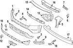Genuine Nissan Bumper Cover Brace 62290-9BU1A. Fixed Price $43.70.
