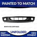 New Painted 1997-2004 Dodge Dakota/durango Lower Front Bumper W/ Fog Lamp Holes. Fixed Price $291.98.