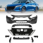 Front Bumper Cover Kit W/ Grille & Fog Light Fits 2024-2025 Nissan Sentra. Fixed Price $528.99.