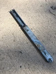 New Self Triggering Trunk Lid Prop Rod Boot For Mg Midget 1971-79. Fixed Price $22.00.