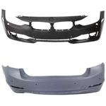 Bumper Covers Facias Set Of Front & Rear For Sedan Bmw 328I Xdrive Pair. Fixed Price $308.36.