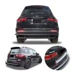 Broadfeet Rear Double Layer Black Bumper Guard Fits Mercedes Benz Glb 2020-2024. Fixed Price $450.00.