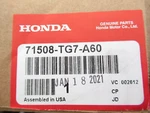 Genuine Oem Honda 71508-TG7-A60 Lower Rear Bumper Garnish 2019-2021 Pilot. Fixed Price $367.99.