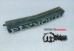 Oem Mopar 1972 Fury Front Bumper "plymouth" Nameplate Bezel Fits 3595246. Fixed Price $22.99.