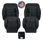 2014-2019 Chevy Tahoe Suburban Ltz Premier Black Leather Perforated Seat Cover. Fixed Price $727.00.