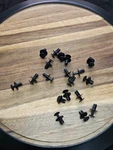Mercedes-benz Logo Branded Oem Trunk Trim Retainer Clip Screw Fastener Rivet Set. Fixed Price $33.25.