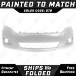 New Painted *070 Blizzard White* Front Bumper Cover For 2009-2016 Toyota Venza. Fixed Price $430.99.