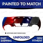 New Paint To Match 2015-2022 Chrysler 300 Unfolded Rear Bumper W/o Sensor Holes. Fixed Price $256.99.