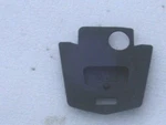 1957 Ford Custom Trunk Lid Chrome Bezel Pad Only New *. Fixed Price $11.99.
