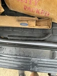 1973 Ford Maverick Grabber Comet Gt Nos Rear Bumper Lh Horizontal Moulding Pad. Fixed Price $99.00.
