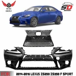 Front Bumper Cover Primed & Grille Kit For 2014-2016 Lexus IS250 IS350 Sport. Fixed Price $350.00.