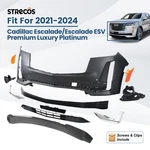 For 2021-2024 Cadillac Escalade Front Bumper Cover W/ Filler Panel Grille Kit. Fixed Price $399.00.