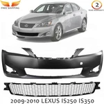Front Bumper Cover Fascia & Lower Grille Kit For 2009-2010 Lexus IS250 IS350. Fixed Price $240.00.
