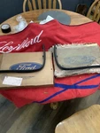 1974-76 Ford Torino Station Wagon Rh/lh Rear Bumper Pads D4OZ-17K831-B. Fixed Price $150.00.
