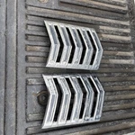 1964-65,FORD Falcon Quarter Panel Trim Vents C4DB-62290A77-A;C4DB-62290A77A. Fixed Price $175.00.