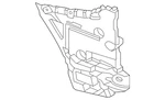 Genuine Bmw Outer Support 51-12-9-451-029. Fixed Price $171.48.