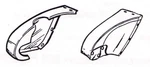 Ford Rear Frame Horn Cover Set - Steel 1932. Fixed Price $325.00.