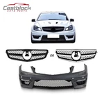 For Mercedes Benz 2012-2014 Class W204 C63 Amg Style Front Bumper Kit Cover. Fixed Price $520.00.