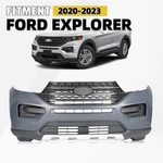 Front Bumper Cover Kit 2020-2023 Ford Explorer Grille Assembly W/o Fog Light. Fixed Price $376.99.