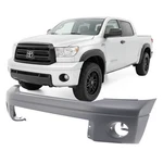 Primed Front Bumper Cover For 2007-2013 Toyota Tundra Pickup W/o Park Assist. Fixed Price $139.06.