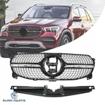 Front For 2020-2023 Mercedes-benz W167 GLE350 GLE450 Grille Black Chrome. Fixed Price $100.00.