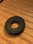 1968-1982 Corvette Bumper Bracket Serrated 9/16" Id Washer Gm# 1362249 Re-plated. Fixed Price $15.00.
