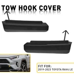 For 2019-2023 Toyota RAV4 Front Bumper Tow Trailer Hook Eye Upper Cover Cap Pair. Fixed Price $11.39.