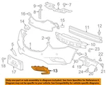 Gm Oem 17-22 Encore Front Bumper Components-finish Molding 42491765. Fixed Price $41.42.