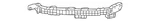 Genuine Honda Bumper Cover Support Rail 71290-T20-A01. Fixed Price $75.62.