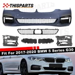 G30 Pre-lci Mtech Msport Style Front Bumper W/pdc Set For Bmw 5 Series 2017-2020. Fixed Price $429.98.