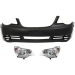 Bumper Cover + Headlight Set Halogen For 2007-2010 Chrysler Sebring. Fixed Price $449.26.