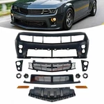 For 2010-2013 Camaro Front Bumper Cover ZL1 Style Upper Lower Grille & Fog Light. Fixed Price $572.00.