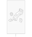 Gm Oem 14-19 Corvette Rear Bumper Components-lower Retainer 23183933. Fixed Price $46.29.