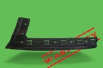 Oem 06-2012 Bentley Flying Spur Rear Right Side Bumper Guide Bracket 3W5807376. Fixed Price $129.87.