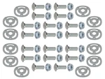 1968-69 Fairlane Bumper Bolt Kit Front-rear Torino Ranchero 48 Pieces New. Fixed Price $55.00.