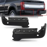 New Painted To Match Rear Bumper Face Bars 2017-2022 Ford F250 F350 W/ Park. Fixed Price $84.00.