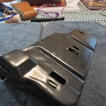 Nos 1974 Ford Pinto Drivers Side Front Bumper Stone Deflector Support Bracket. Fixed Price $39.99.