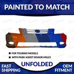 New Painted 2008-2010 Honda Odyssey Touring Front Bumper W/ Sensor Holes. Fixed Price $150.99.