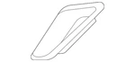 Genuine Audi Center Duct 8W6-807-157-A. Fixed Price $111.67.